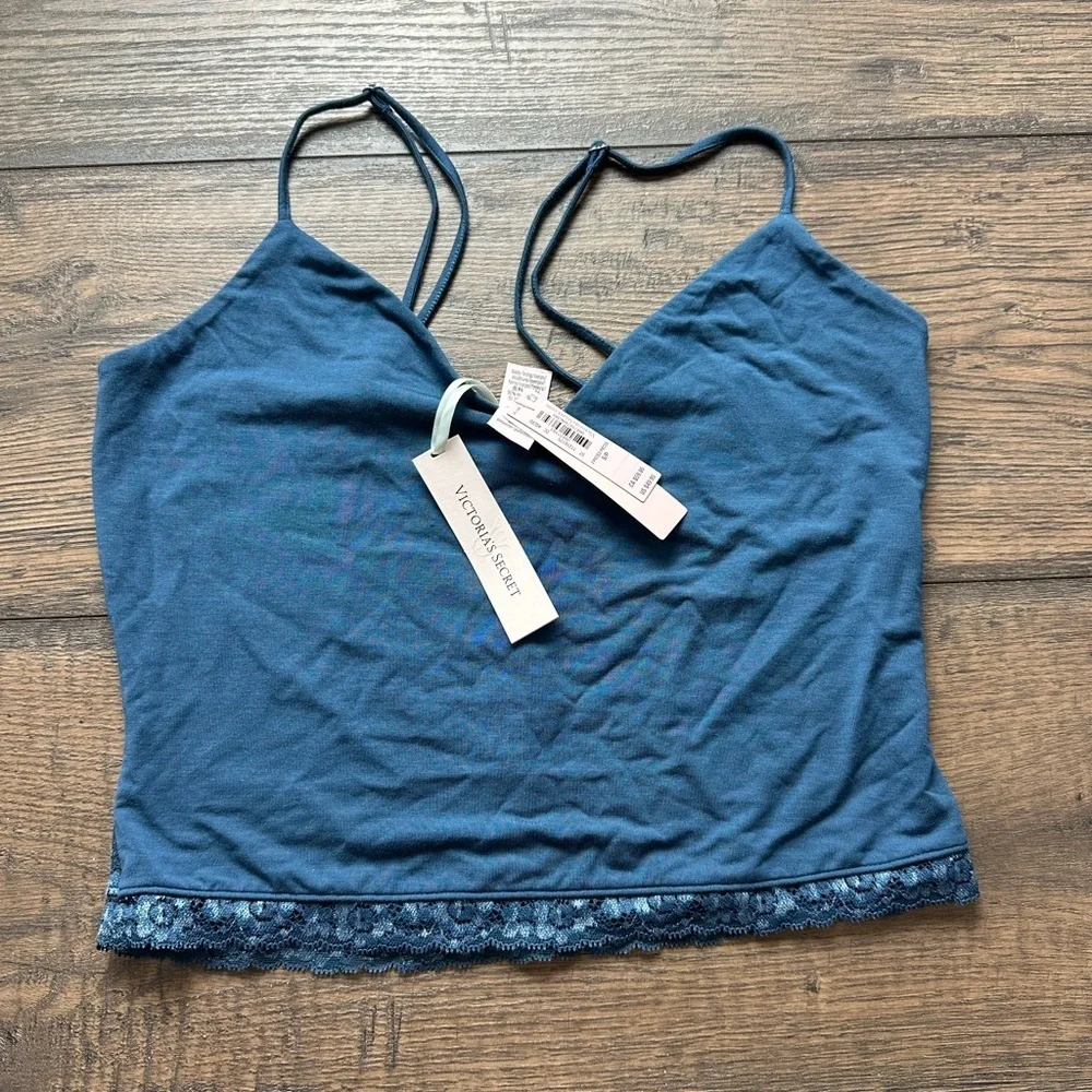 Victoria's Secret Teal Lace Top